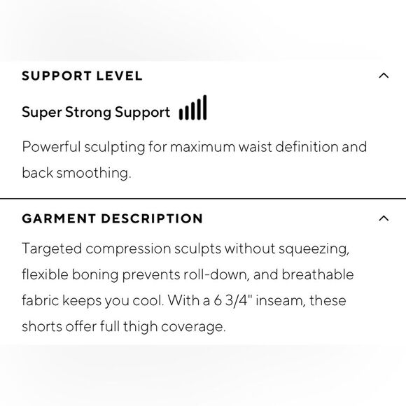 NWOT HoneyLove Black Power Shorts Size XL - Picture 7 of 7